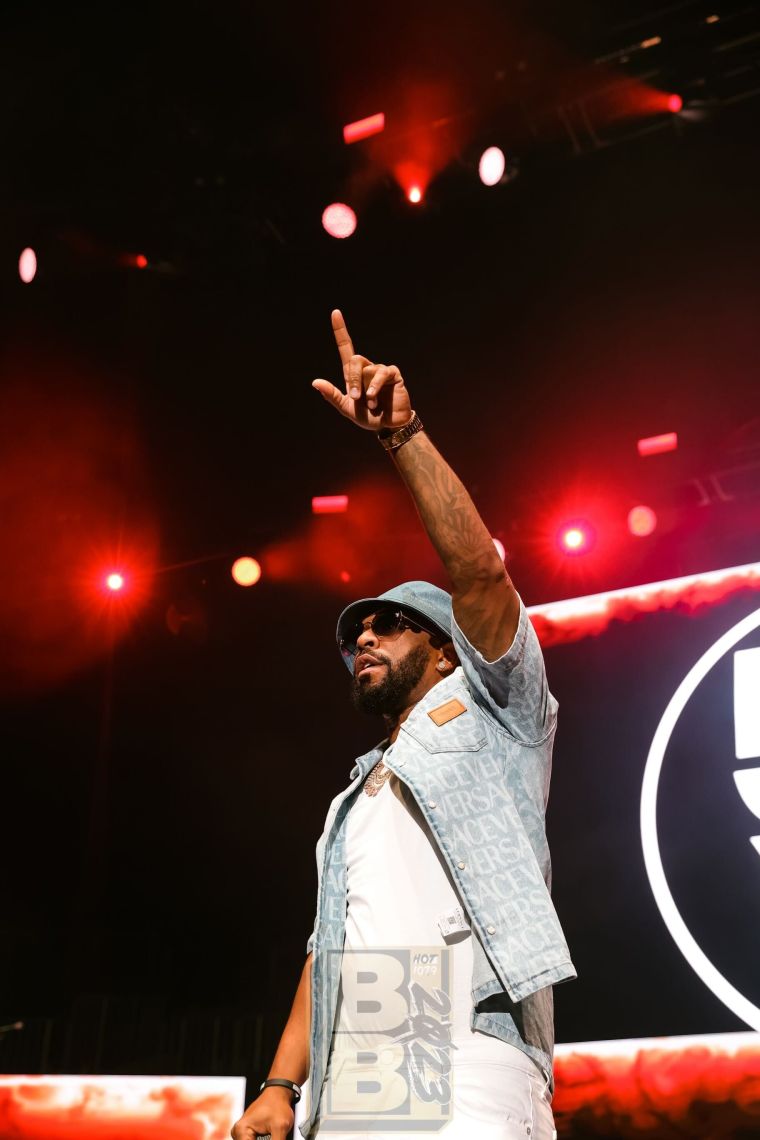 Rocko Shows Some Love To The Crowd At Birthday Bash ATL 2023