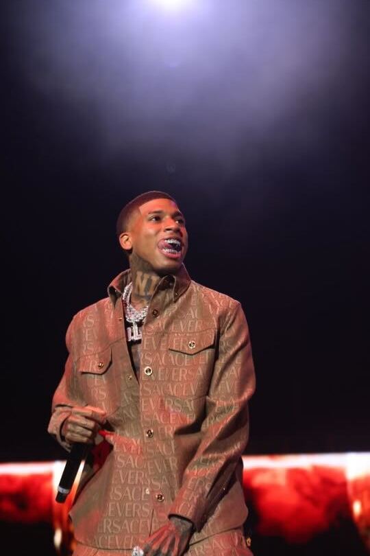 NLE Choppa Performs at Birthday Bash ATL 2023