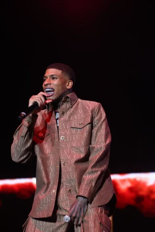 NLE Choppa Performs at Birthday Bash ATL 2023