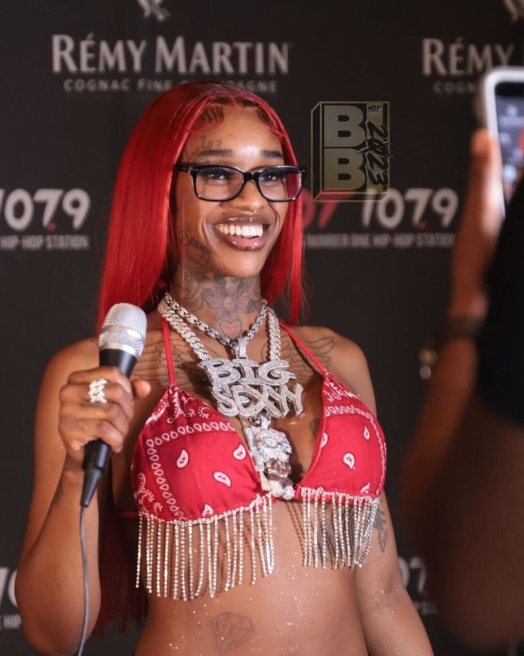 Sexyy Redd Performs at Birthday Bash ATL 2023