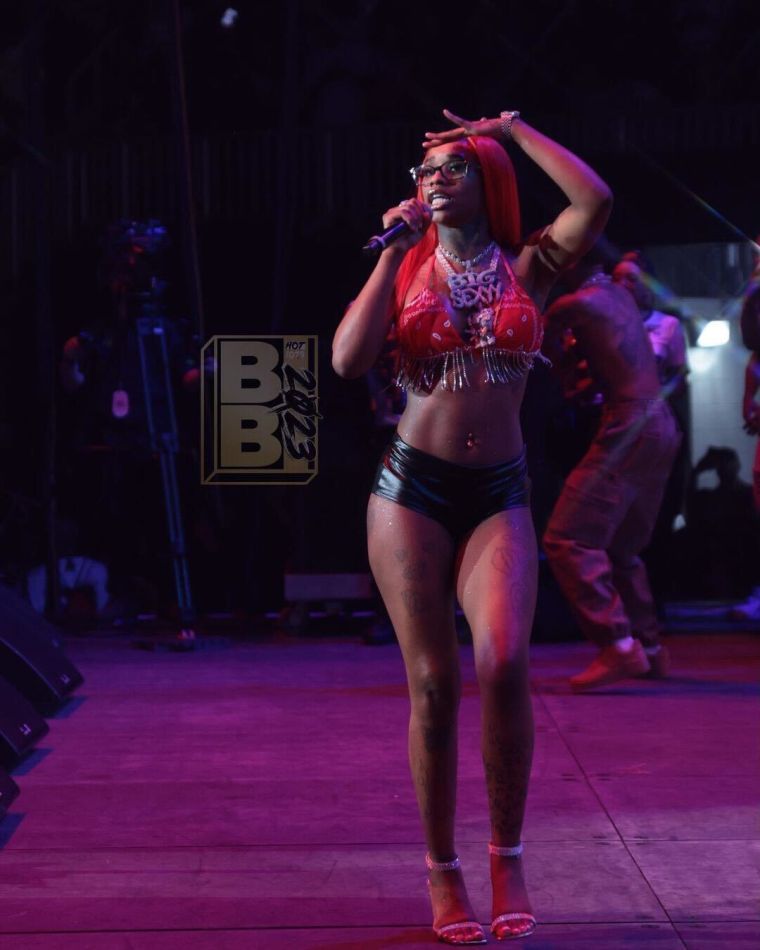 Sexyy Redd Performs at Birthday Bash ATL 2023