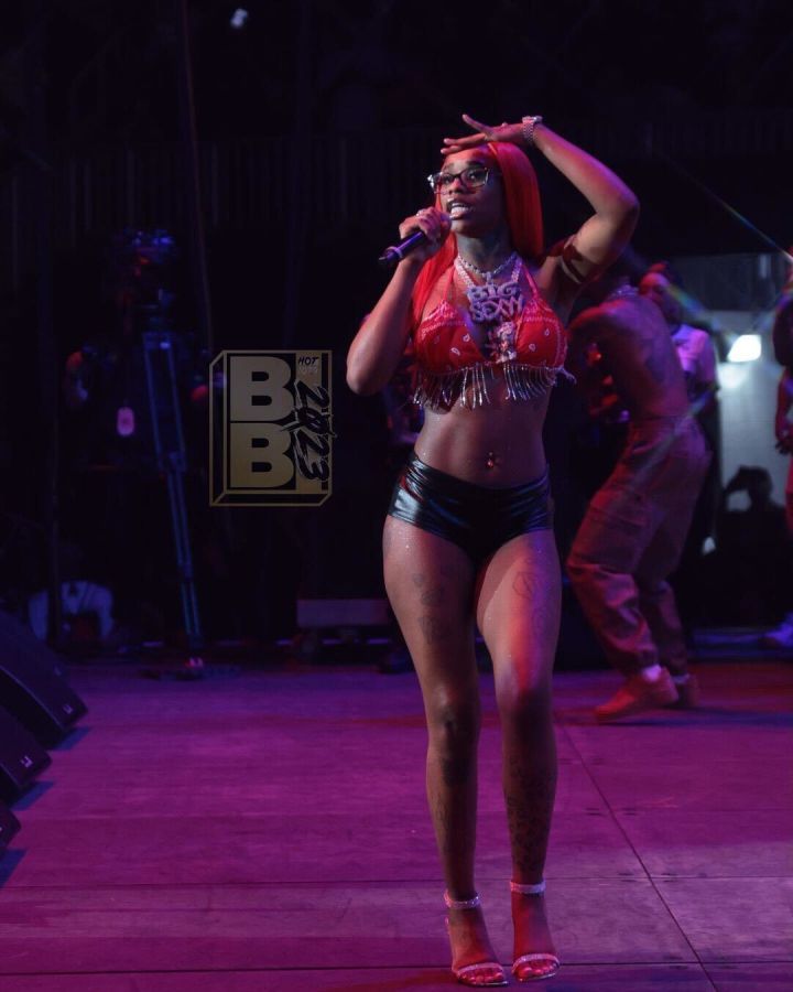 Sexyy Red Performs at Birthday Bash ATL 2023