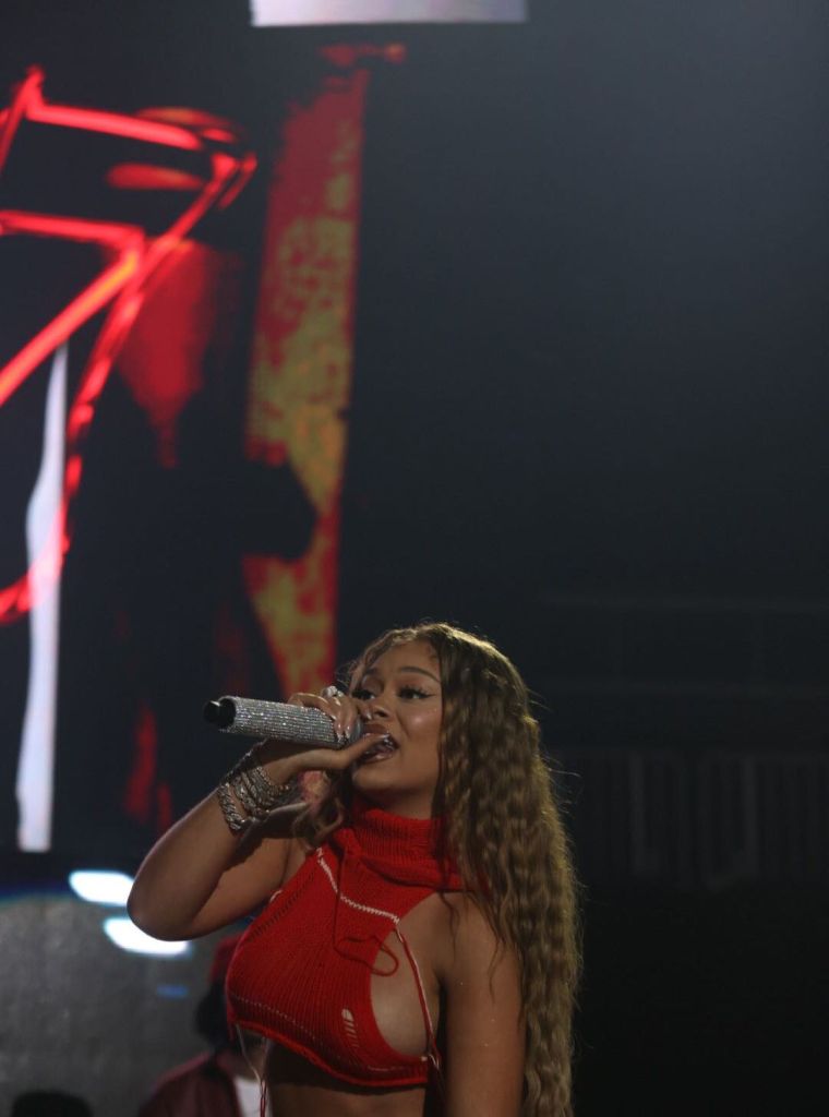 Latto Onstage at Birthday Bash ATL 2023