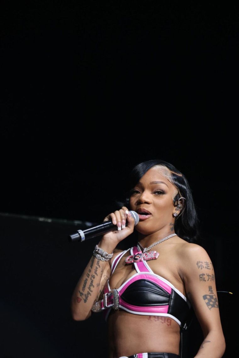 Glorilla Performs at Birthday Bash ATL 2023