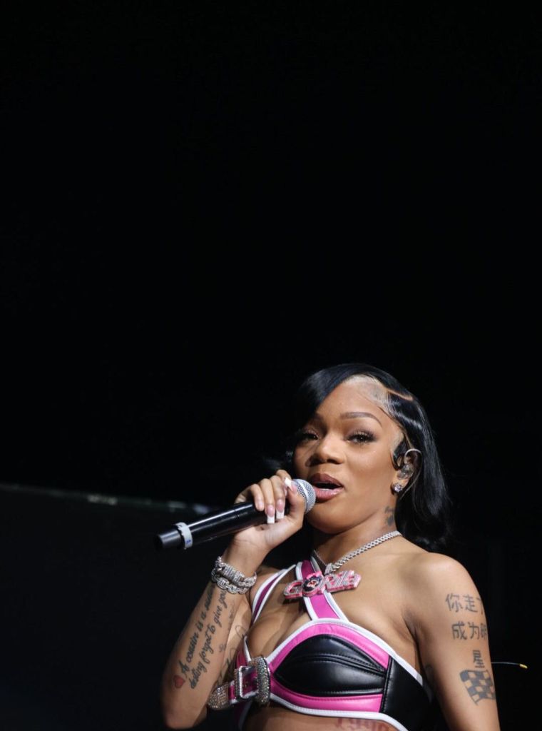 Glorilla Performs at Birthday Bash ATL 2023