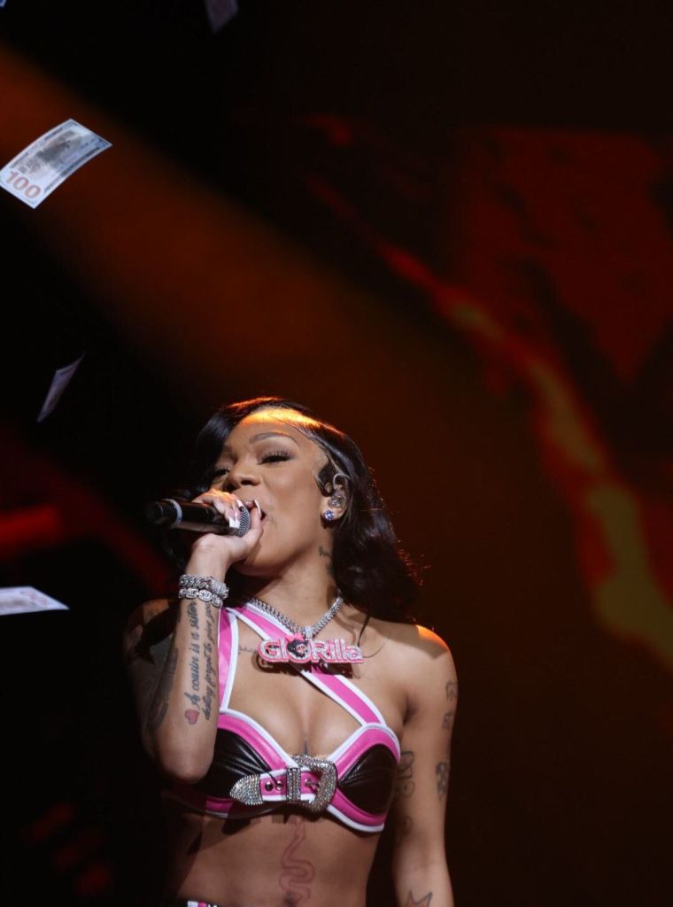 Glorilla Performs at Birthday Bash ATL 2023