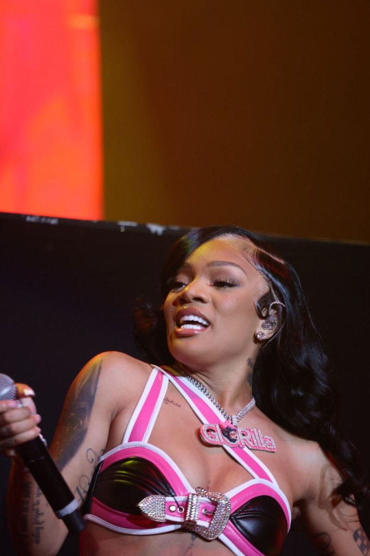 Glorilla Doing What She Does Best at Birthday Bash ATL 2023