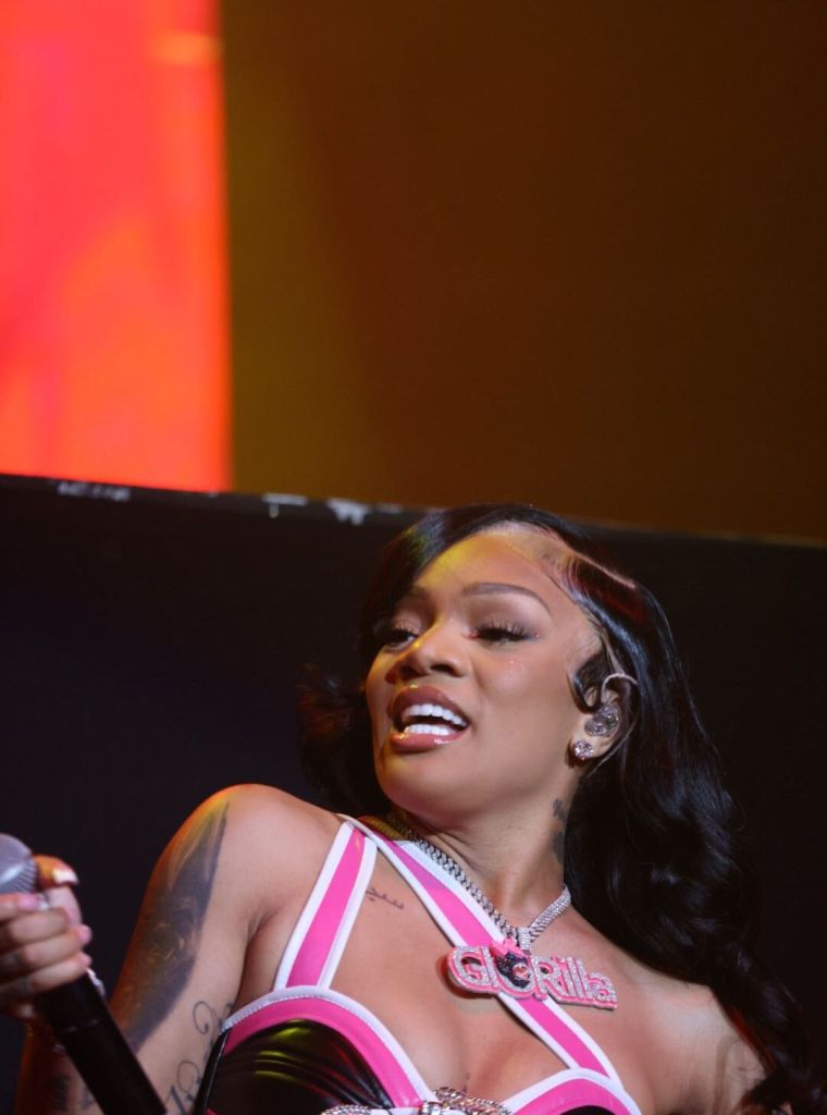 Glorilla Doing What She Does Best at Birthday Bash ATL 2023