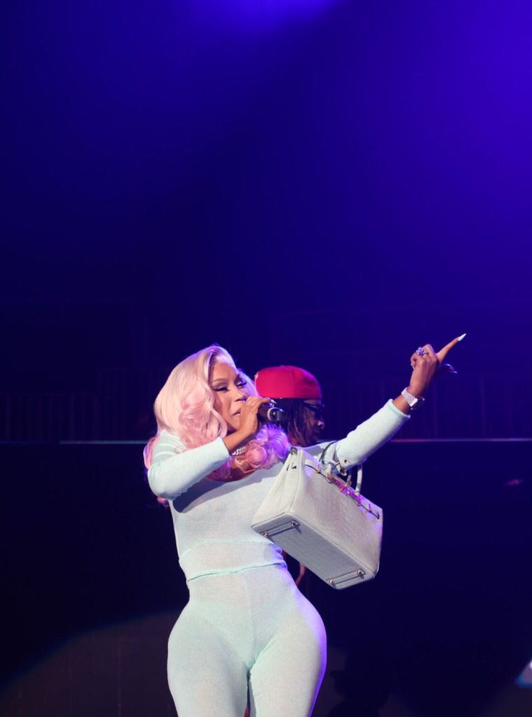 Cardi B Performs at Birthday Bash ATL 2023