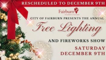 City of Fairburn Tree Lighting & Fireworks Showq