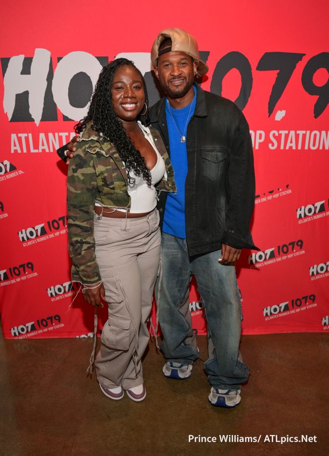 Usher Exclusive Meet N' Greet + Interviews