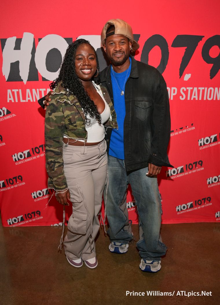 Usher Exclusive Meet N' Greet + Interviews