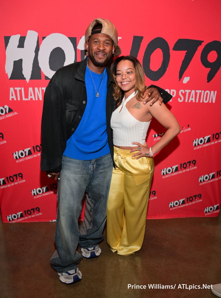 Usher Exclusive Meet N' Greet + Interviews