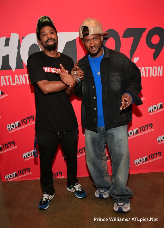 Usher Exclusive Meet N' Greet + Interviews