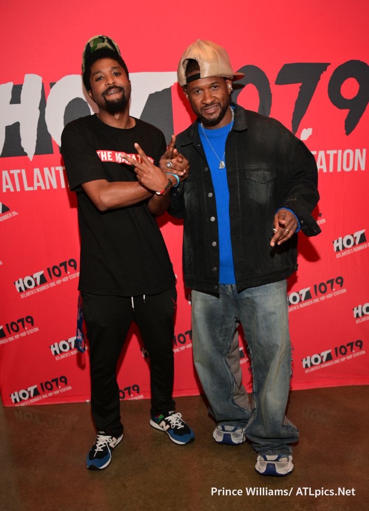 Usher Exclusive Meet N' Greet + Interviews