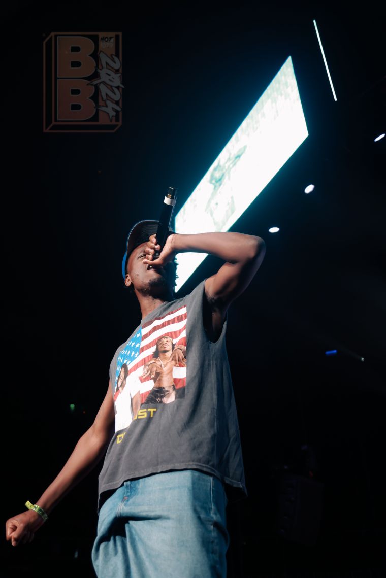 Athlete Of The Mic Winner Tha King Roscoe Performs At Birthday Bash ATL 2024