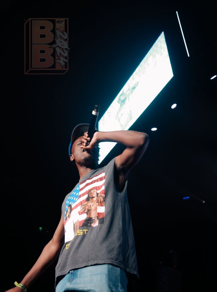 Athlete Of The Mic Winner Tha King Roscoe Performs At Birthday Bash ATL 2024