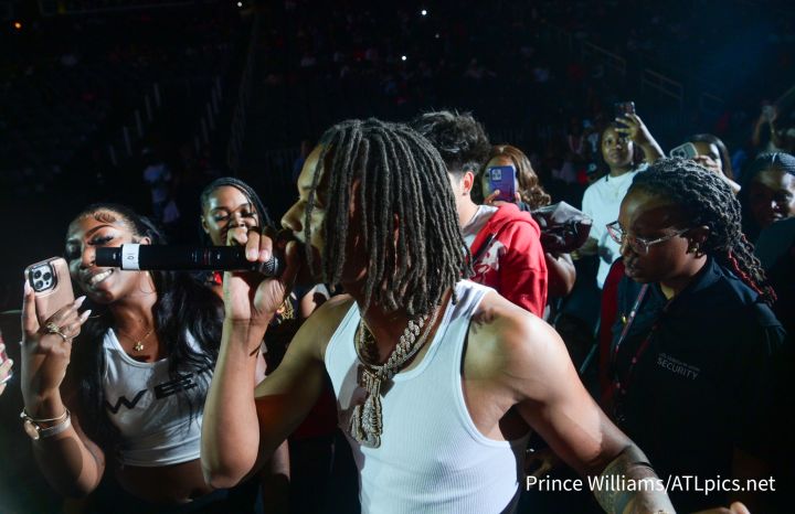 Skilla Baby Sings To The Crowd At Birthday Bash ATL 2024