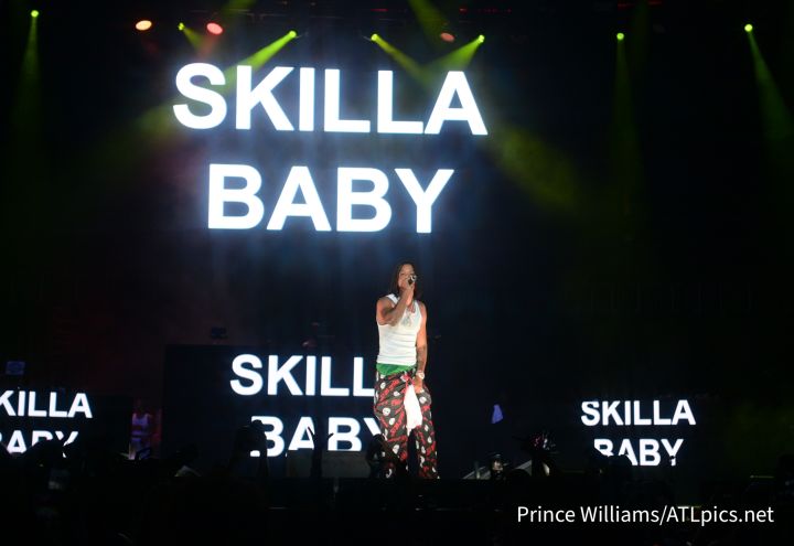 Skilla Baby Sings To The Crowd At Birthday Bash ATL 2024