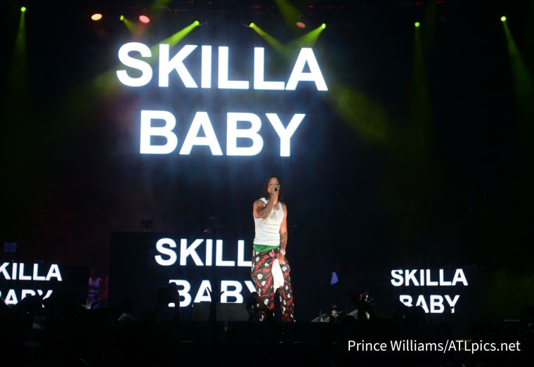 Skilla Baby Sings To The Crowd At Birthday Bash ATL 2024