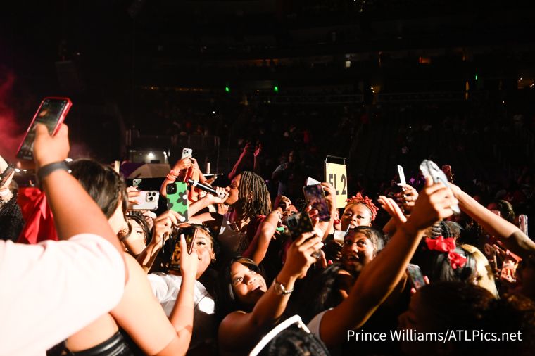 Skilla Baby Performs In The Crowd At Birthday Bash ATL 2024