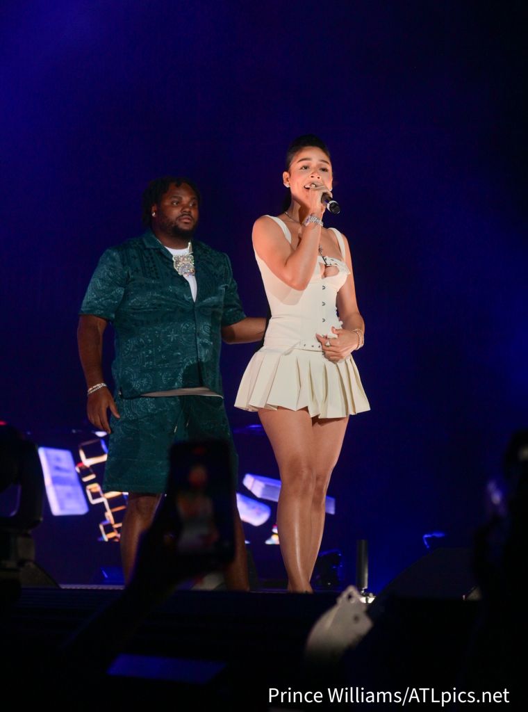 Tee Grizzley and Mariah The Scientist Performs At Birthday Bash ATL 2024