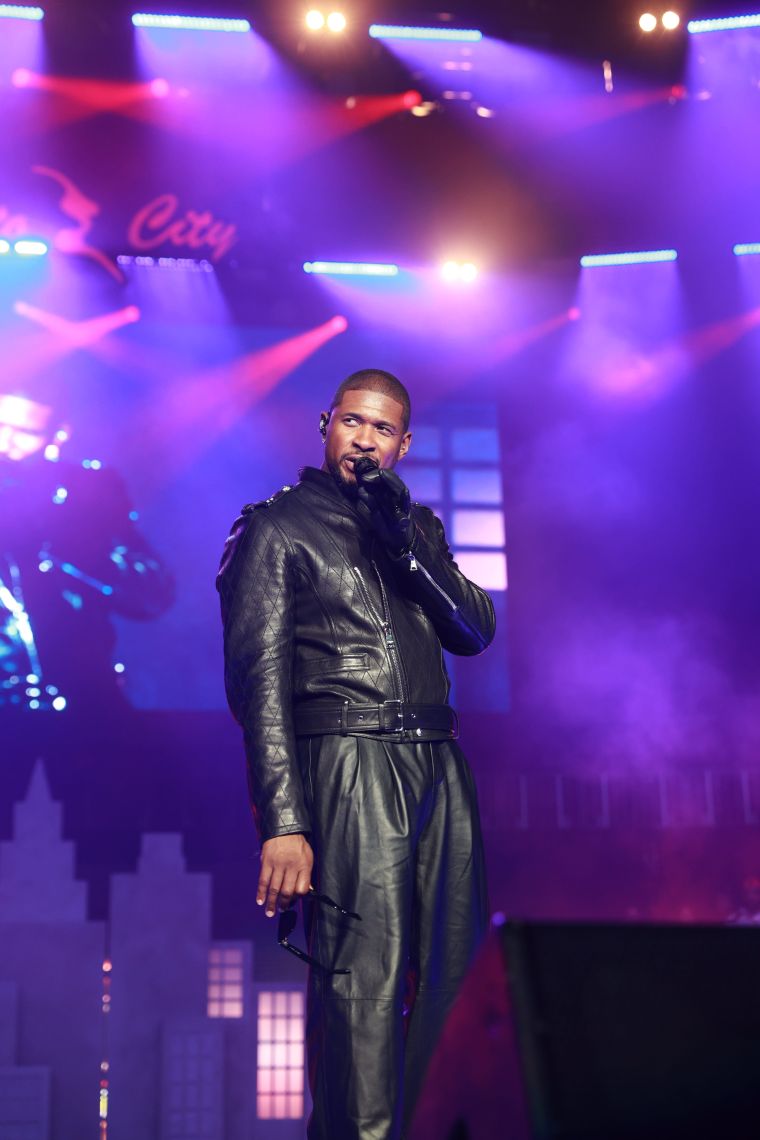 Latto Brings Out Usher To Perform At Birthday Bash ATL 2024