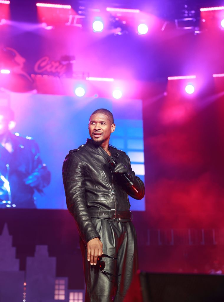 Latto Brings Out Usher To Perform At Birthday Bash ATL 2024