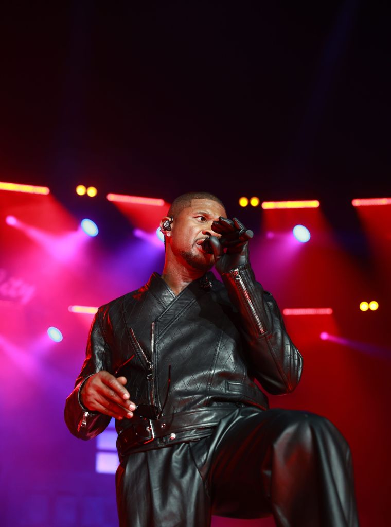 Latto Brings Out Usher To Perform At Birthday Bash ATL 2024