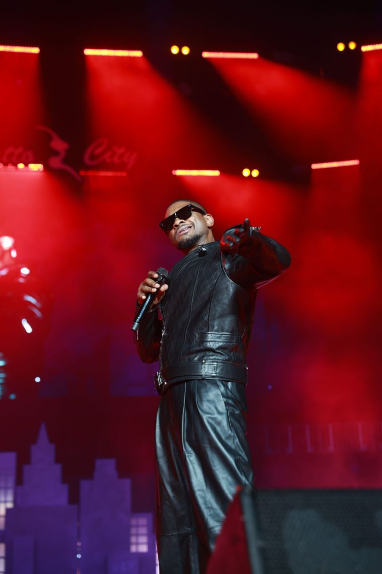 Latto Brings Out Usher To Perform At Birthday Bash ATL 2024