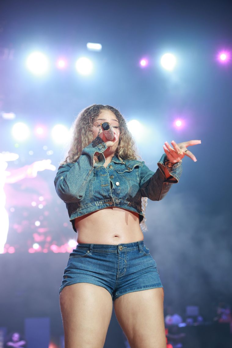 Latto Brings Out Usher To Perform At Birthday Bash ATL 2024