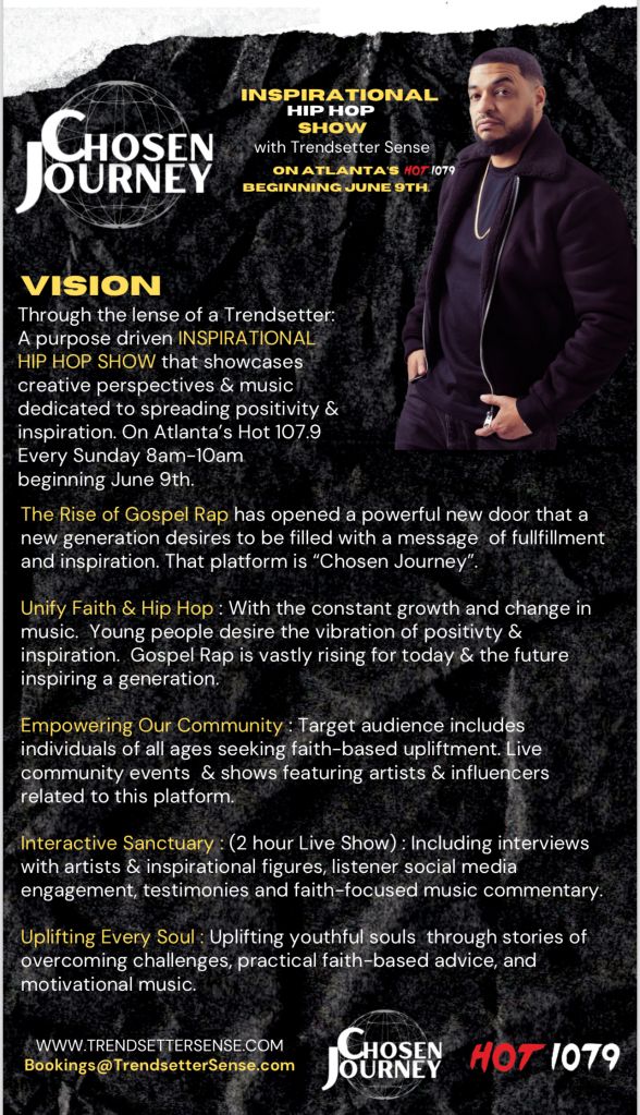 Chosen Journey Sunday Hot 107.9 ATL