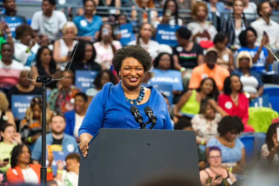 Kamala Harris Holds Campaign Rally In Atlanta