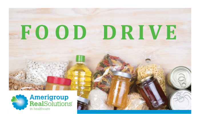 Amerigroup 700x400 Food Drive