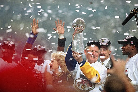 St. Louis Rams Coach Dick Vermeil, Super Bowl XXXIV
