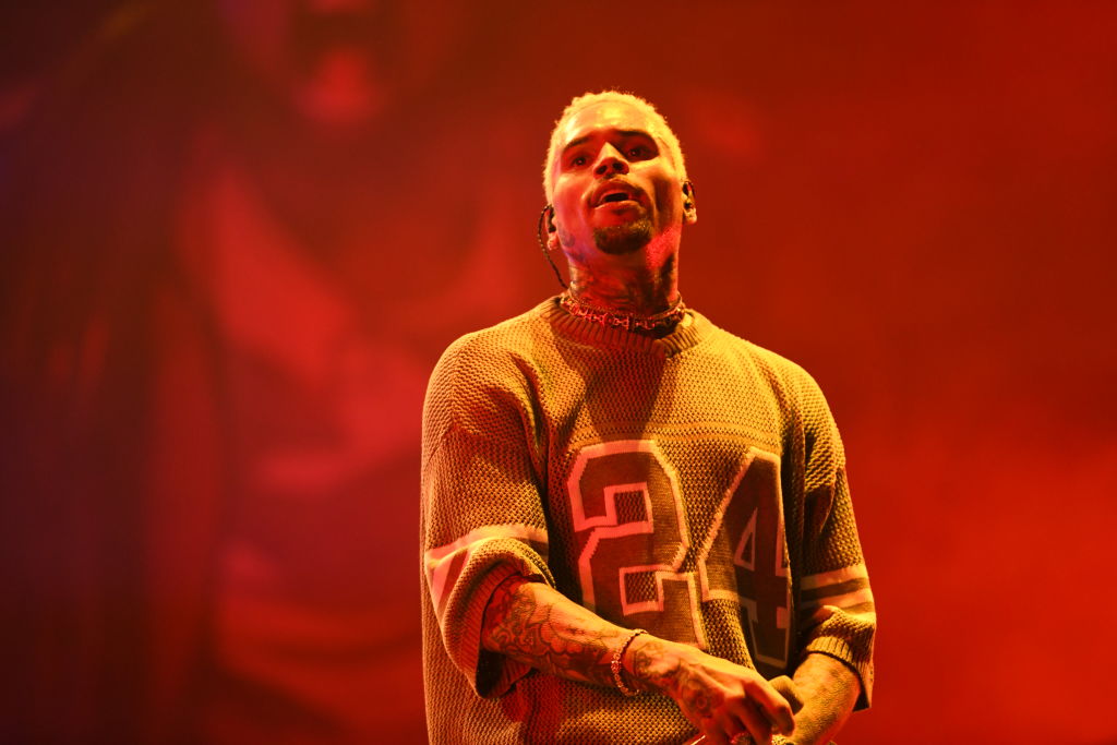 American Artist Chris Brown Performs In South Africa