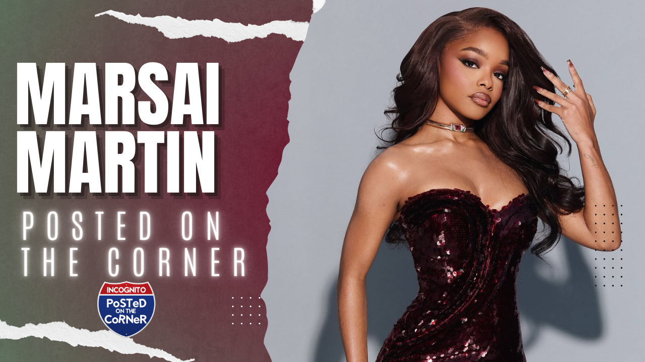 Marsai Martin Posted on the corner Interview Graphic