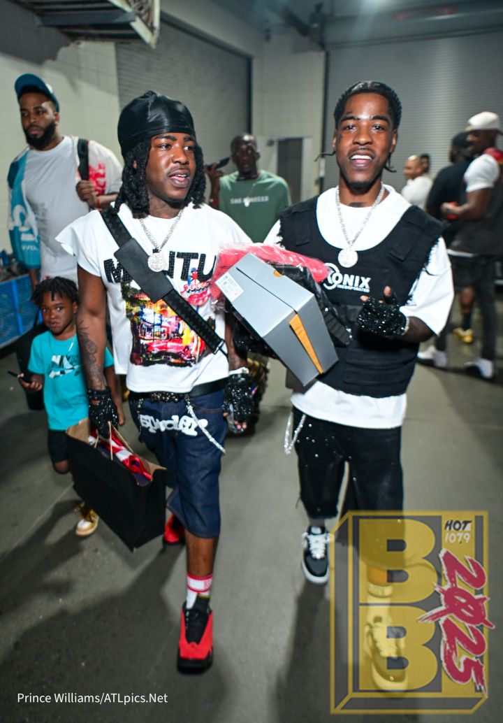 AMG Twinz at Hot 107.9's Birthday Bash 2025