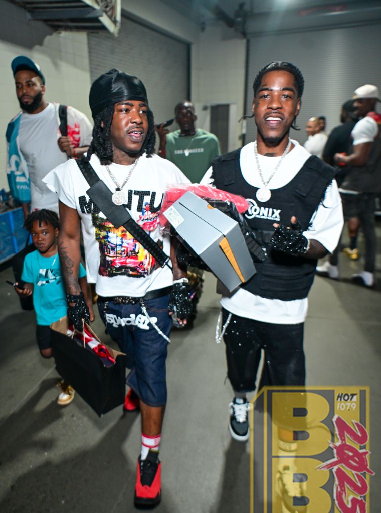 AMG Twinz at Hot 107.9's Birthday Bash 2025