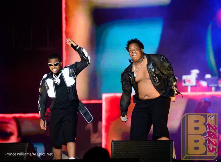 Sturdyyoungin at Hot 107.9's Birthday Bash 2025