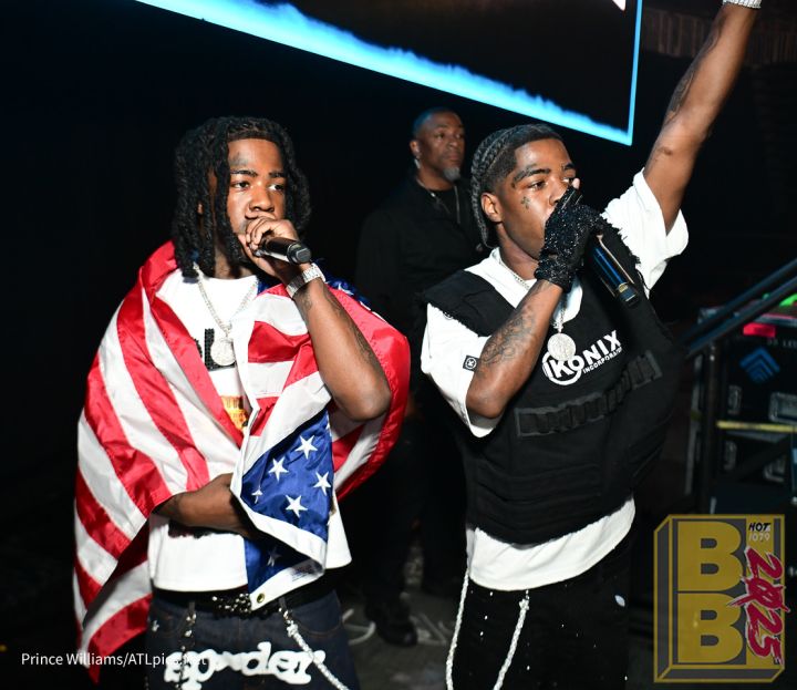 AMG Twinz at Hot 107.9's Birthday Bash 2025