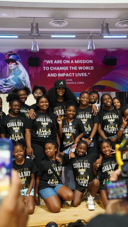 Ciara @ Boys and Girls Club of Metro ATL