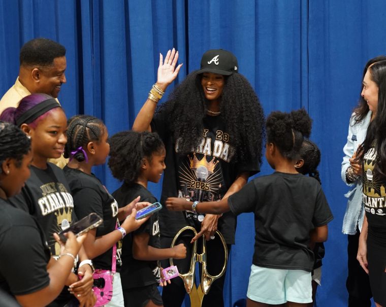 Ciara @ Boys and Girls Club of Metro ATL