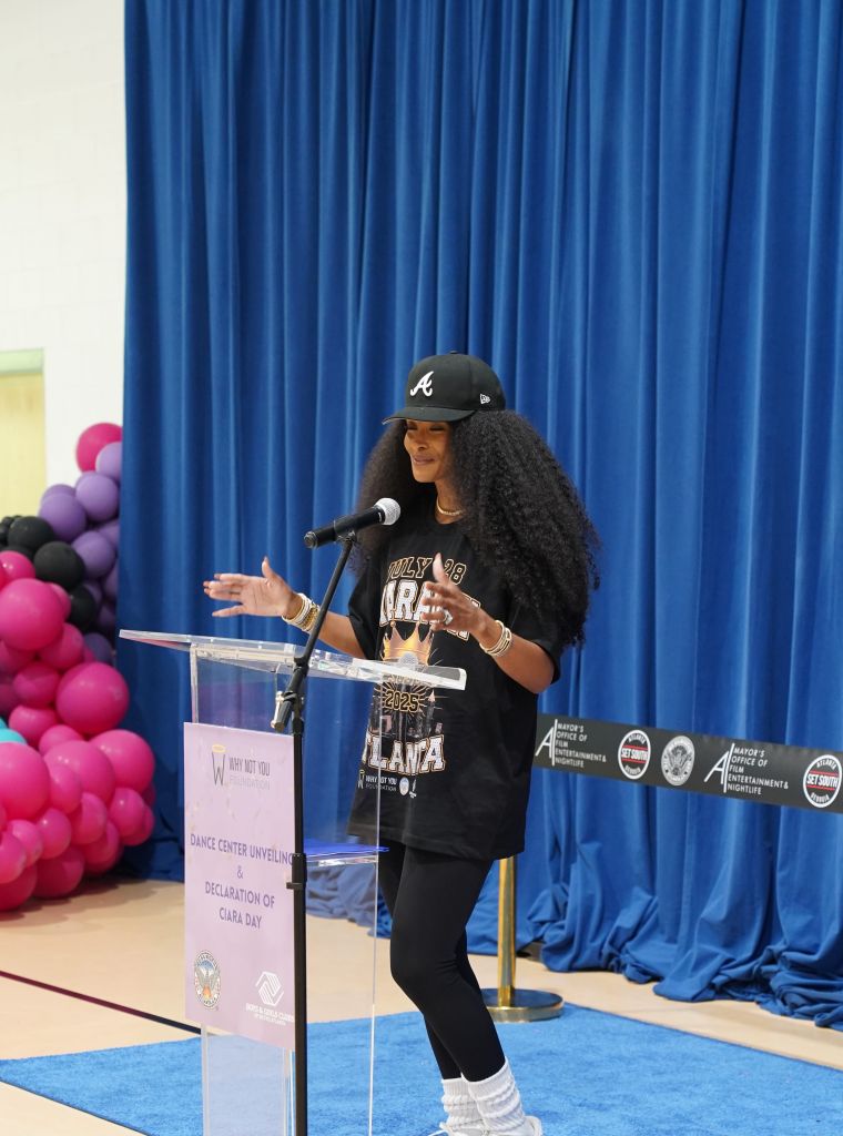 Ciara @ Boys and Girls Club of Metro ATL