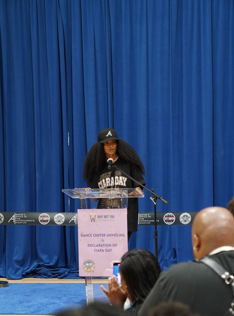 Ciara @ Boys and Girls Club of Metro ATL