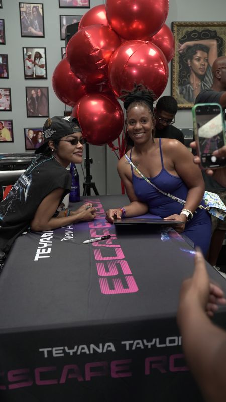 Teyana Taylor "Escape Room" In-Store Signing