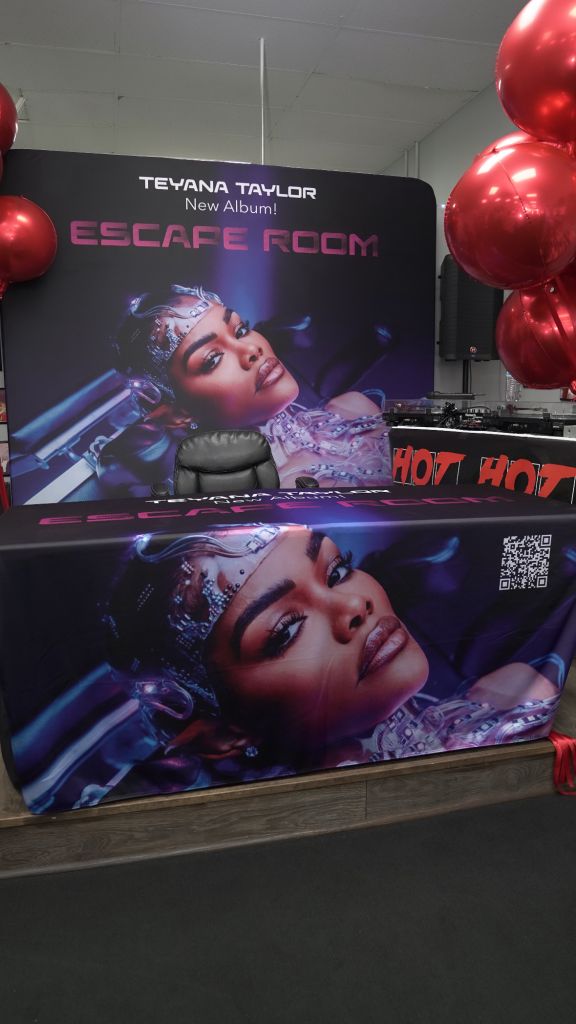 Teyana Taylor "Escape Room" In-Store Signing
