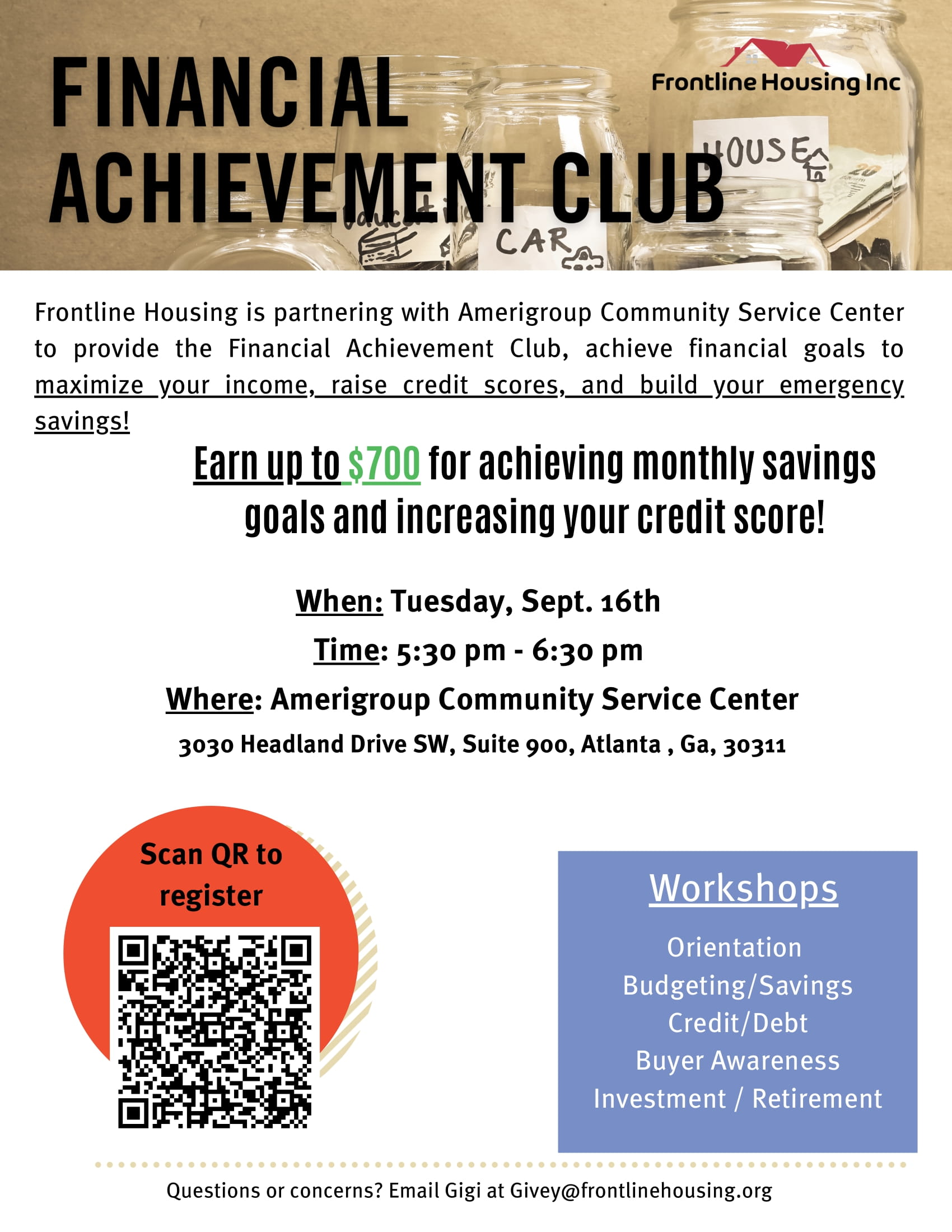 Amerigroup Community Care Sep 25 Events