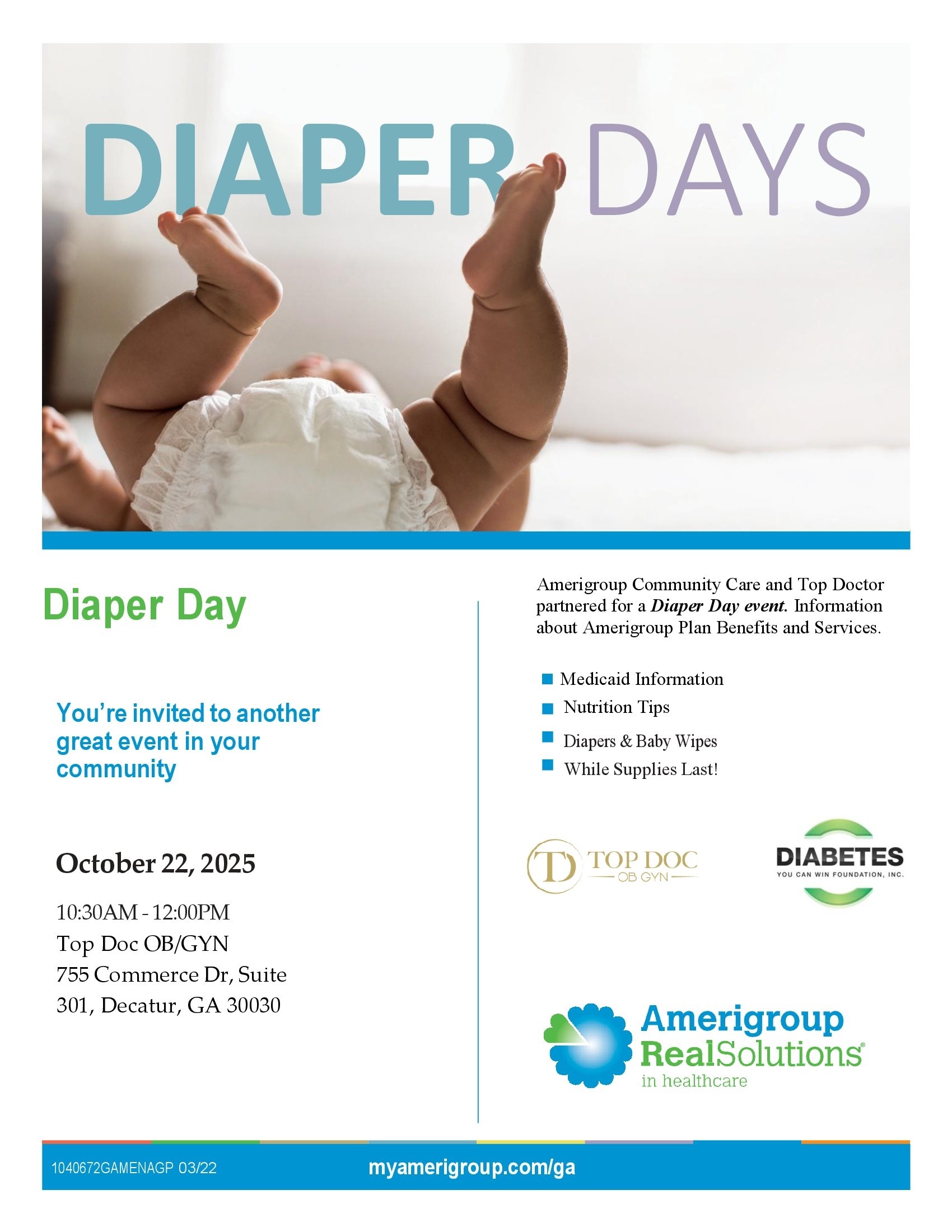 Amerigroup Community Care October 2025 Events