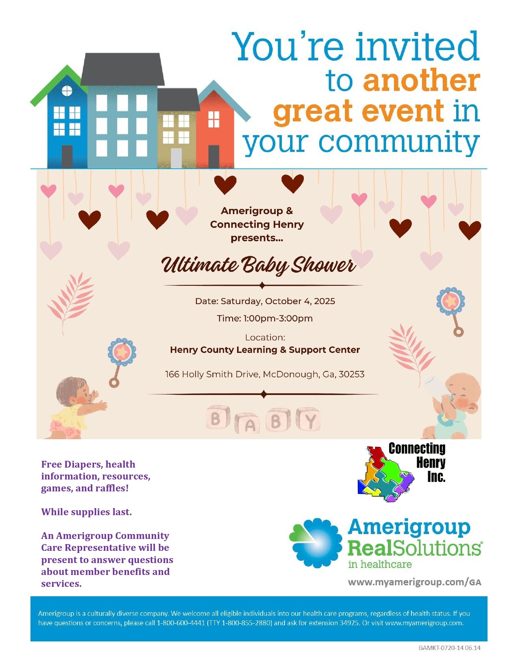 Amerigroup Community Care October 2025 Events